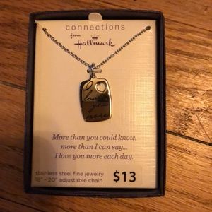Hallmark Connections stainless steel necklace